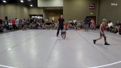 60 lbs Round 2 (6 Team) - Hayes Krueger, Blackman WC vs Dax Bell, Funky Crayons