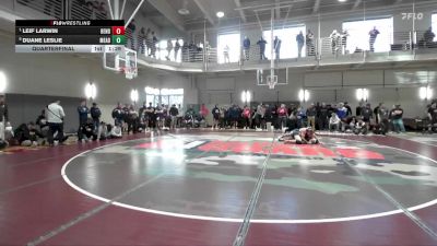 175 lbs Quarterfinal - Leif Larwin, Bend vs Duane Leslie, Mead