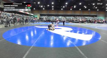 120 lbs Consi Of 32 #1 - Santino Martinez, Volcano Vista vs Kayden Smith, Carbon