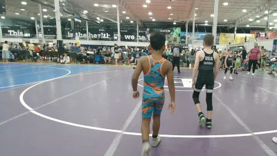 70 lbs Rr Rnd 2 - Mason Darrah, Dark Horse - EL vs James Gehman, Dueling Bandits - EL