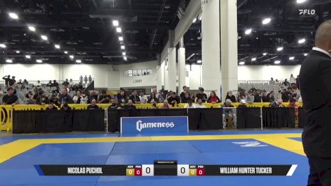 William Hunter Tucker vs Nicolas Puchol 2025 World IBJJF Jiu-Jitsu No-Gi Championship