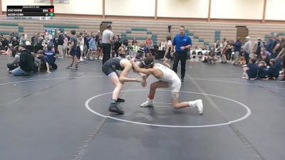 100 lbs Quarterfinal - JoJo Igneri, All I See Is Gold Academy vs Jacob Cobb, Athens/United Training