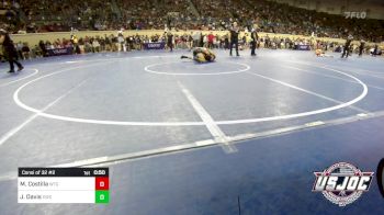 126 lbs Consi Of 32 #2 - Malachi Costilla, West Texas Grapplers vs Jace Davis, CacheWrestlingClub