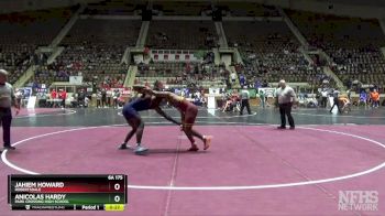 6A 175 lbs Cons. Round 2 - Jahiem Howard, Robertsdale vs Anicolas Hardy, Park Crossing High School