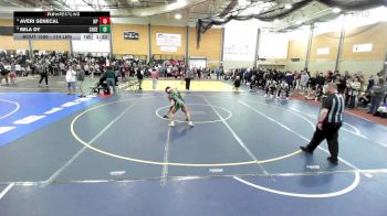 114 lbs Quarterfinal - Averi Senecal, North Providence vs Mila Dy, Cranston East