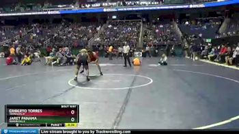 1A 145 lbs Cons. Round 1 - Jaret Panama, Robbinsville vs Eriberto Torres, Thomasville