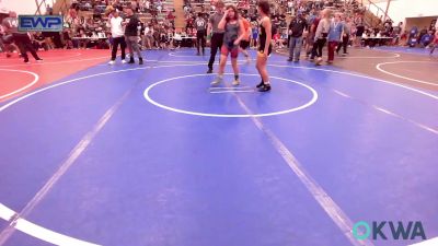 85-90 lbs Rr Rnd 1 - Bella Hutcheson, Wagoner Takedown Club vs Addison Price, Raw Wrestling Club