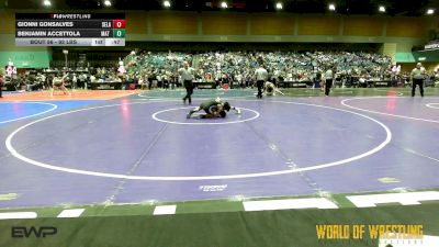 92 lbs Consi Of 16 #1 - Gionni Gonsalves, Selahflo vs Benjamin Accettola, Mat Time