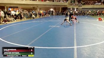 64 lbs Champ. Round 1 - Dax Romsdahl, St. James vs Spencer Mattson, STMA (St. Michael/Albertville)
