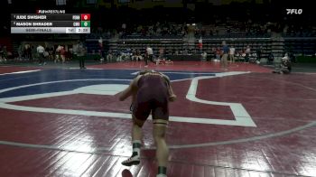 157 lbs Semifinal - Jude Swisher, Penn vs Mason Shrader, Central Michigan