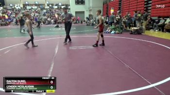 85 lbs Cons. Round 3 - Lynden McGlaughn, Cleburne County Youth Wrestlin vs Dalton Durel, Andalusia Mat Bully`s