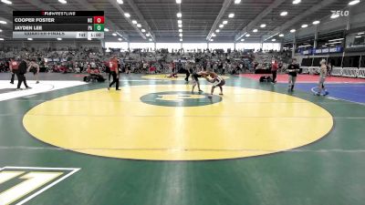 113 lbs Quarterfinal - Cooper Foster, NC vs Jayden Lee, PA