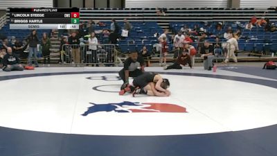 71 lbs Semis - Briggs Hartle vs Lincoln Steege, Chesterton Wrestling Club