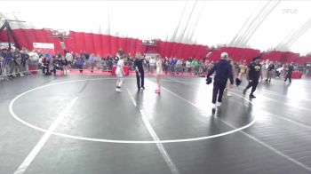 125 lbs Quarterfinal - Aspen Gelo, Prairie Du Chien Wrestling Club vs Makenzie Schulte, Sarbacker Wrestling Academy