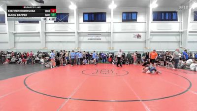 102 lbs Round Robin 1 - Stephen Rodriguez, Front Royal WC-MS vs Jaxon Capper, Backyard Barbarians-MS