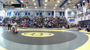 165 lbs Cons. Round 7 - Caiden Hackett, Yale vs Levi Ankney, Ayersville