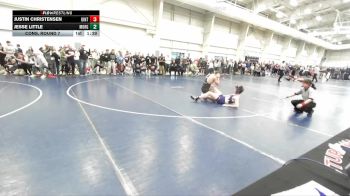 150 lbs Cons. Round 7 - Justin Christensen, Uintah vs Jesse Little, Morgan