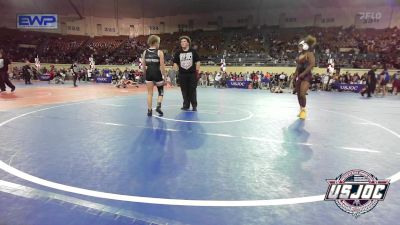 120 lbs Quarterfinal - Ki'Morah Cathey, HURRICANE WRESTLING ACADEMY vs Peyton MCELFRESH, Shelton Wrestling Academy