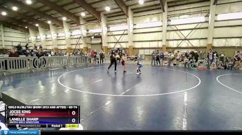 69-74 lbs Round 2 - Jocee King, Top Of Utah vs Lanelle Sharp, Uintah Girls Wrestling