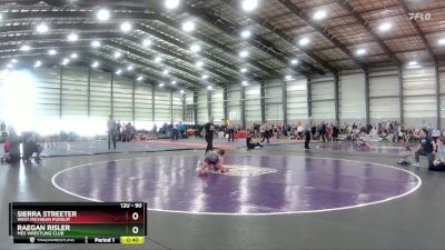 90 lbs Quarterfinal - Sierra Streeter, West Michigan Pursuit vs Raegan Risler, MES Wrestling Club