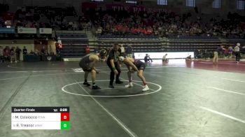 133 lbs Quarterfinal - Michael Colaiocco, Pennsylvania vs Rich Treanor, Army West Point
