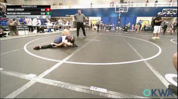 67 lbs Rr Rnd 2 - Emma Livesay, Blanchard Wrestling Club vs Baylee Holzbaugh, Team Guthrie Wrestling