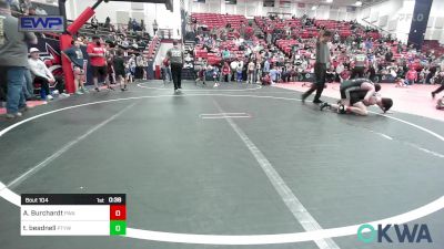 110 lbs Rr Rnd 1 - Andrew Burchardt, Perry Wrestling Academy vs Teagan Beadnell, Perkins