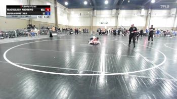 175 lbs Quarterfinal - Macullach Andrews, Wellington Wrestling vs Husam Mustafa, Lake Gibson