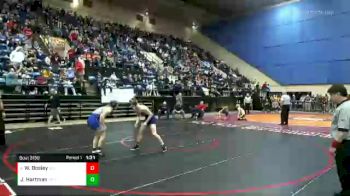 3 lbs Quarterfinal - Wyatt Bosley, Skyline vs Josh Hartman, Spotswood