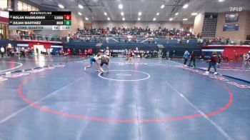 157 lbs Cons. Quarter - Nolan Rasmussen, Katy Jordan vs Julian Martinez, Moore