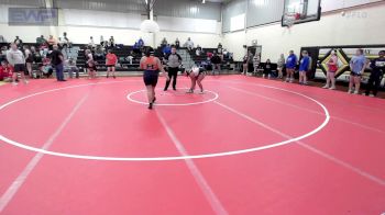 190 lbs Rr Rnd 2 - Krystal Garrido, Heritage HS vs Jordan Bread, Tahlequah Girls HS