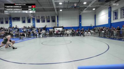 157 lbs Consi Of 8 #1 - Taetum Cassella, Nashoba vs Hunter Gormally, Minnechaug