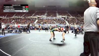 126-D1 Semifinal - Sophia Smith, Canyon Del Oro High School vs Larisa Cota, Tucson High Magnet School