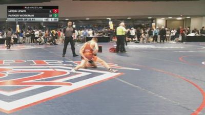 106 lbs Consi Of 32 #1 - Jaxon Lewis, AL vs Parker Workman, OH