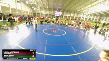 65 lbs Round 3 (3 Team) - Sawyer Shelton, Team Wyoming vs Pepper Probst, Utah Green