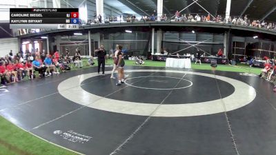 207 lbs Caroline Biegel, New Jersey vs Kaylynn Bryant, Maryland