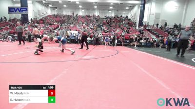 84 lbs Quarterfinal - Wheston Moudy, Team Nomad vs Rann Hutson, Husky WC