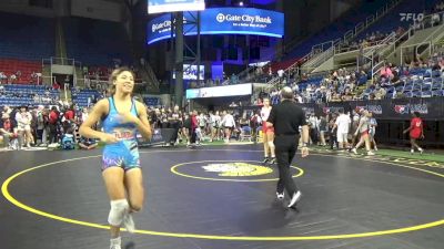 127 lbs Rnd Of 64 - Ashton Hofeling, Nebraska vs Kathleen Fisher, Florida