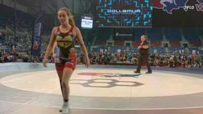 125 lbs Cons. Rd Of 64 - Allison Carman, NY vs Abigail Albright, KS