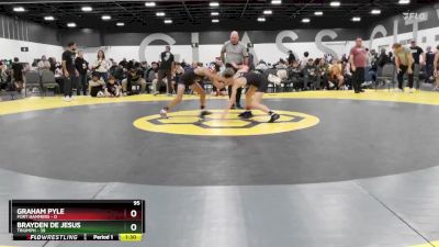 95 lbs Round 1 (6 Team) - Brayden De Jesus, Triumph vs Graham Pyle, Fort Hammers