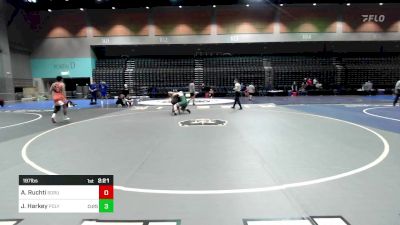 197 lbs Consi Of 8 #1 - Asher Ruchti, Southern Oregon vs Josh Harkey, Cal Poly