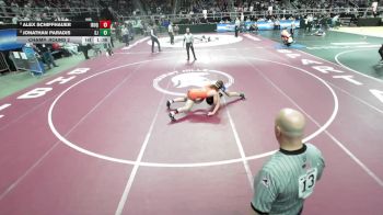 II-165 lbs Champ. Round 2 - Jonathan Paradis, South Jefferson vs Alex Schiffhauer, Iroquois