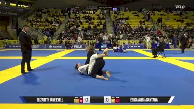 Erica Alicia Santana vs Elizabeth Jane Exell 2025 Master International IBJJF Jiu-Jitsu North American Championship