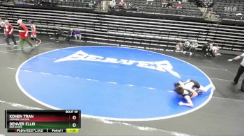 123 lbs Champ. Round 1 - Kohen Tran, Corner Canyon vs Denver Ellis, Box Elder