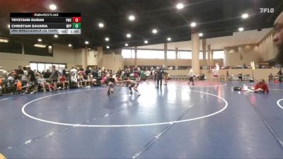 138 lbs 2nd Wrestleback (32 Team) - Trystahn Duran, PWC vs Christian Savaria, Morris Fitness Purge