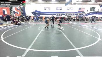 132 lbs Champ. Round 1 - Matthew Ruiz, South El Monte vs Joseph Correa, Rancho Cucamonga