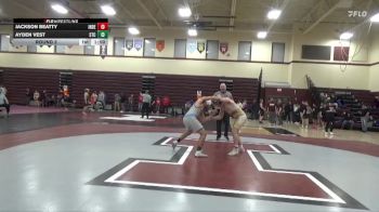 JV-30 lbs Round 3 - Jackson Beatty, Independence vs Ayden Vest, South Tama County