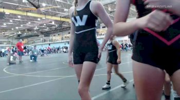 106 lbs Placement (4 Team) - Cailyn Whittier, Wisconsin Black vs Sydney Cannon, Charlies Angels Pink