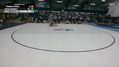 165 lbs Quarterfinal - Devin Sweeney, Washington And Lee vs Connor Powell, Johns Hopkins