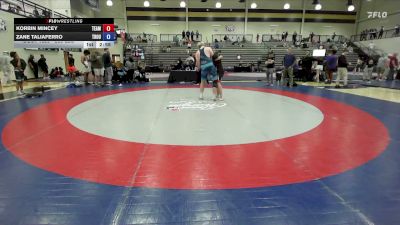 285 lbs Rr Rnd 1 - Korbin Mincey, Team Alpha Wrestling vs Zane Taliaferro, Troup Wrestling